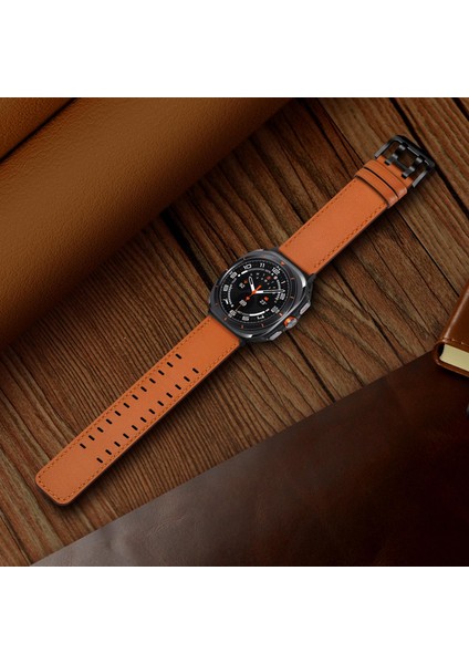 Samsung Galaxy Watch Ultra 47MM Için Deri Watch Band (Yurt Dışından) fırsatları
