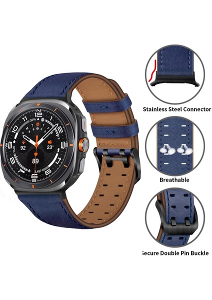 Samsung Galaxy Watch Ultra 47MM Için Deri Watch Band (Yurt Dışından) modelleri
