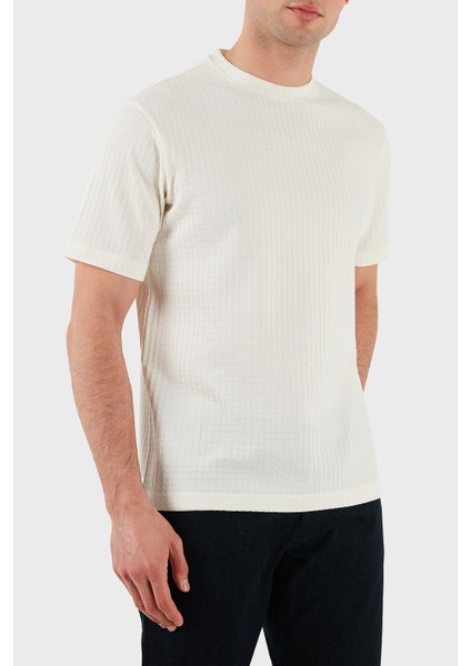 Pamuklu Regular Fit Bisiklet Yaka T Shirt Erkek T Shirt EM001728 AF14874 F1053 indirimleri