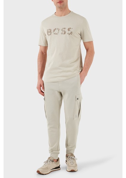 % 100 Pamuk Desenli Logo Baskılı Regular Fit Bisiklet Yaka T Shirt Erkek T Shirt 50515997 271 modelleri