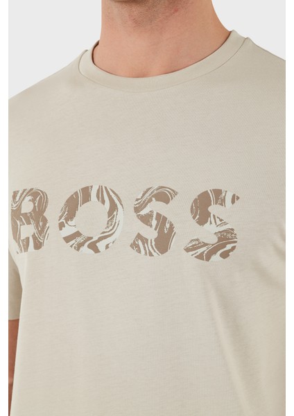 % 100 Pamuk Desenli Logo Baskılı Regular Fit Bisiklet Yaka T Shirt Erkek T Shirt 50515997 271 indirimleri