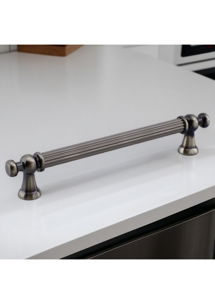 Selçuklu Antik Nikel Metal Kulp 160 mm Mobilya Çekmece Mutfak Dolabı Dolap Kapak Kulpu indirimleri
