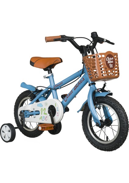 Cesa Bikes Coffee Collectıon 12 Jant Özel Kabartma Etiket 2-4 Yaş Mavi Çocuk Bisikleti