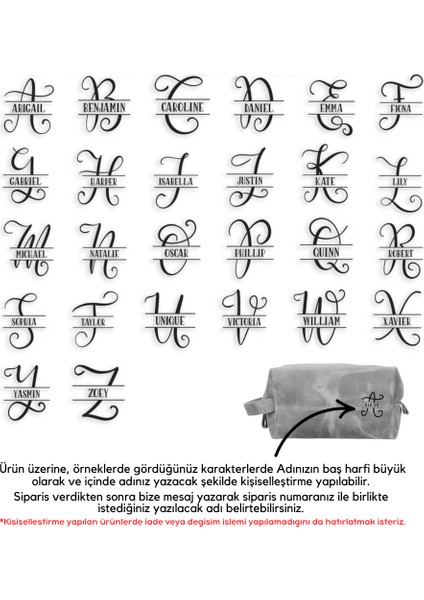 Eve Deri Makyaj Çantası Large G1 Siyah