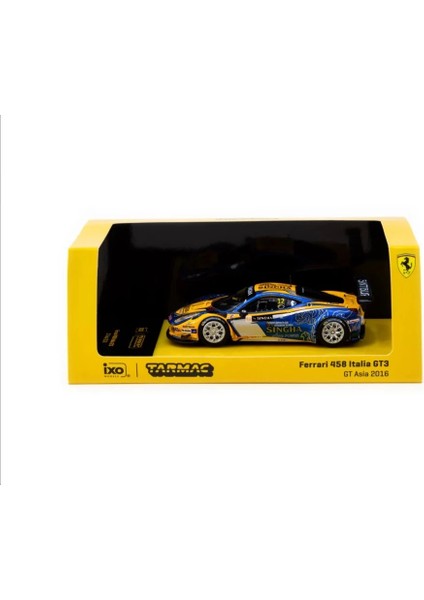 Works x Ixo Models 1/64 Ferrari 458 Italia Gt3 Gt Asia 2016 #12 - HOBBY64
