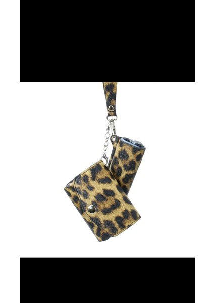 Iqos Iluma One Tam Set Çantalı Kılıf Yellow Leopar