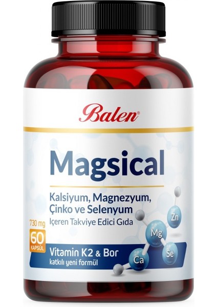 Magsical 730 mg * 60 Kapsül