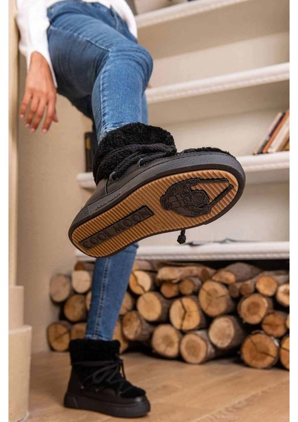 Hakiki Kürklü Kadın Sneakers 355067