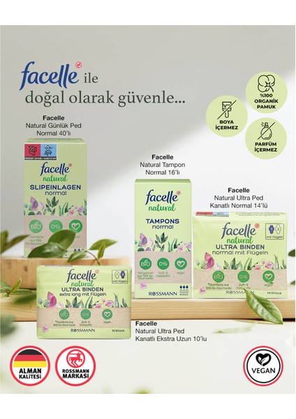 Natural Ultra Ped Kanatlı Normal 14'lü fiyatları