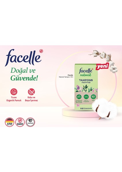 Natural Tampon Normal 16'lı fiyatları