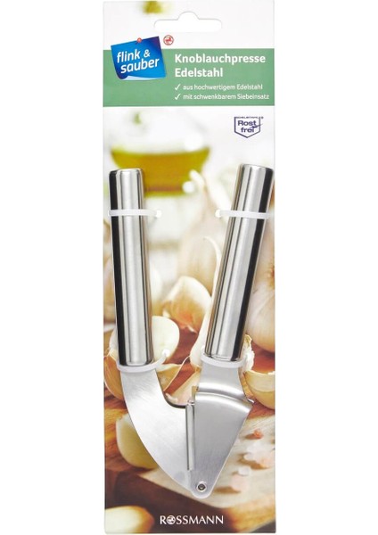 Sarımsak Ezici Paslanmaz Çelik 1 Adet