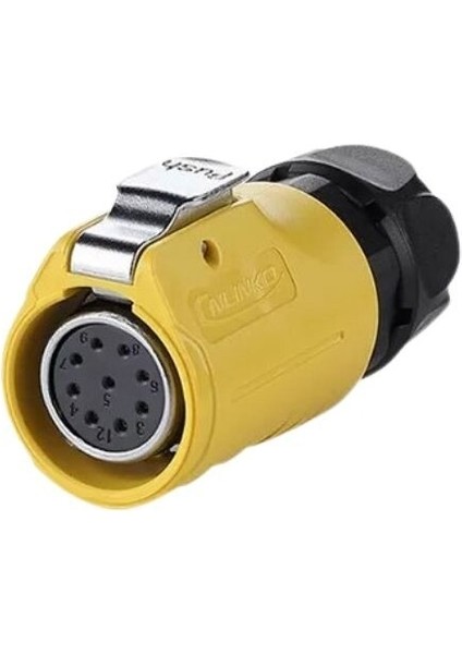LP-20-J09PE-01-021 9-Pin Su Geçirmez Konnektör - Dişi