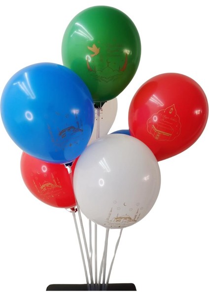 7li Balon Standı ve Hoşgeldin Ramazan Balon Seti