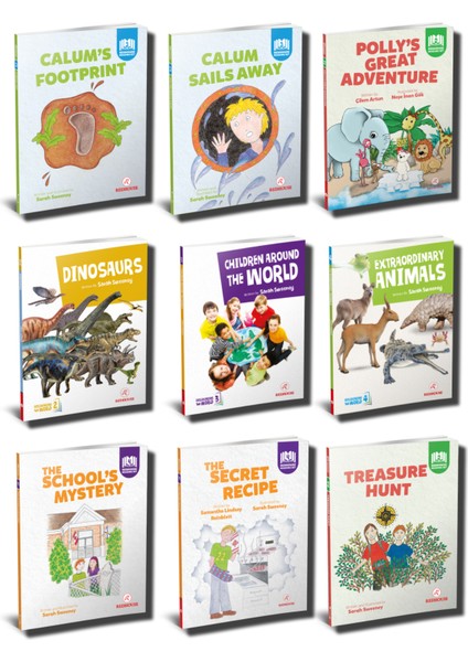 Redhouse Ingilizce Hikaye Seti 9 Kitap (Orta Seviye)