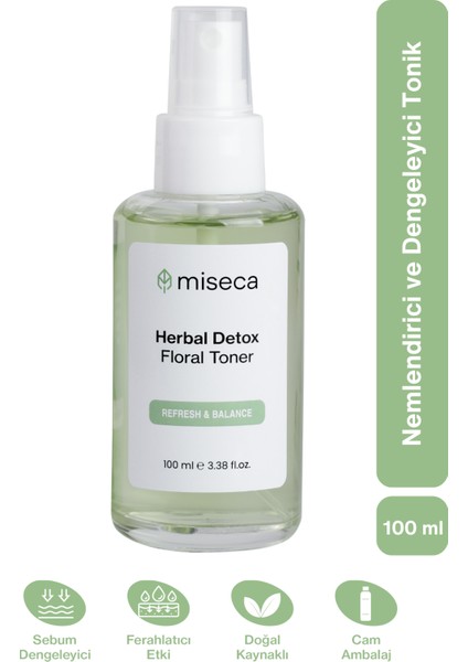 Herbal Detox Nemlendirici Ve Dengeleyici Tonik 100 ml
