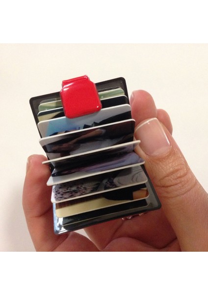 Mini Albüm Kırmızı Enamel