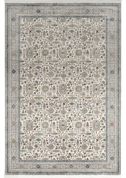 Galenda JH02A Krem Multi Viskon Akrilik Yumuşak Dokulu Modern Halı Karademir Home