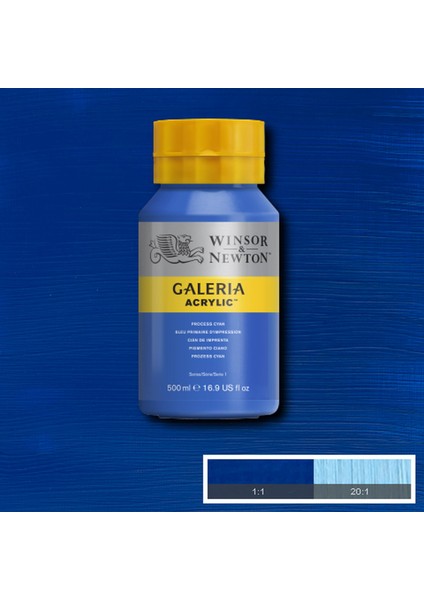 Galeria Akrilik Boya 500ML Process Cyan 535