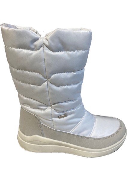 Kadın Bot 6334 5j Jacalu Textile Upper And Synt Leather-Pu Sole White