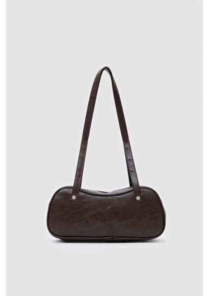 Movel Acı Kahve Vintage Baget Çanta