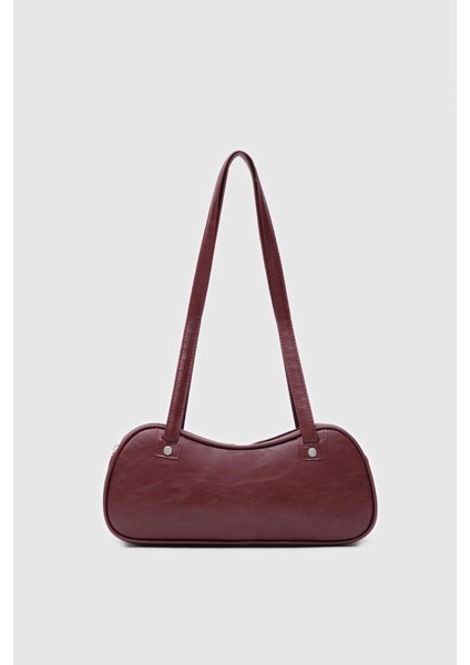 Movel Bordo Vintage Baget Çanta