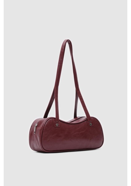 Movel Bordo Vintage Baget Çanta
