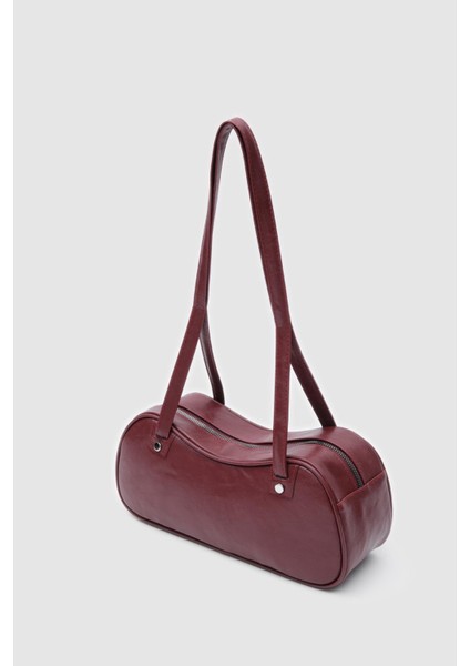 Movel Bordo Vintage Baget Çanta
