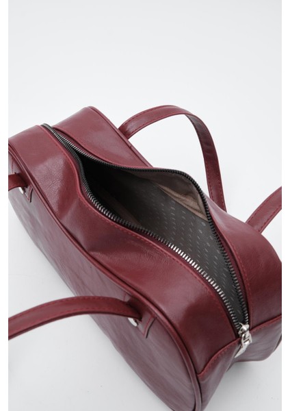 Movel Bordo Vintage Baget Çanta