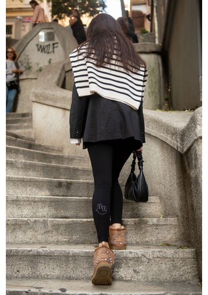 Topuk Detaylı Kadın Mini Bot 191132