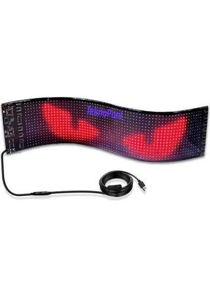 Büyük Boy Esnek LED Panel Uzaktan Kumandalı 60 cm Uzunluk Göz Animasyonlu fiyatları