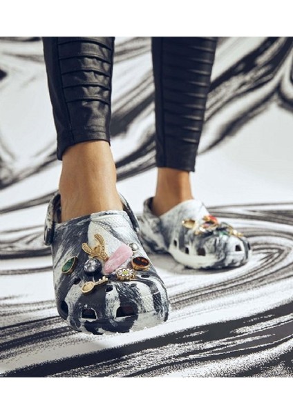 Marbled Classic Clog