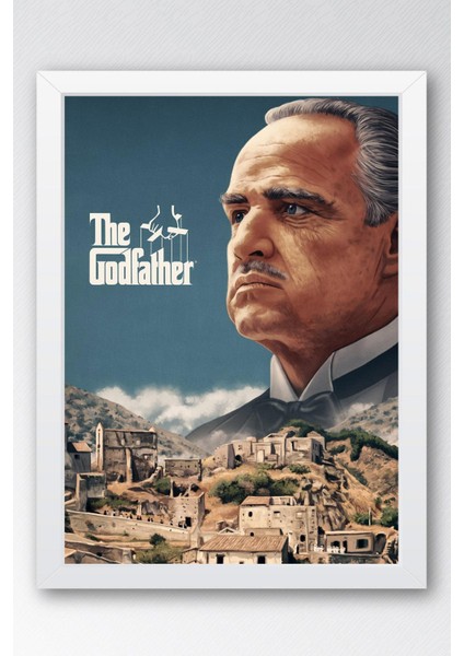 The Godfather Çerçeveli Tablo - Baba Film Posteri Tablo