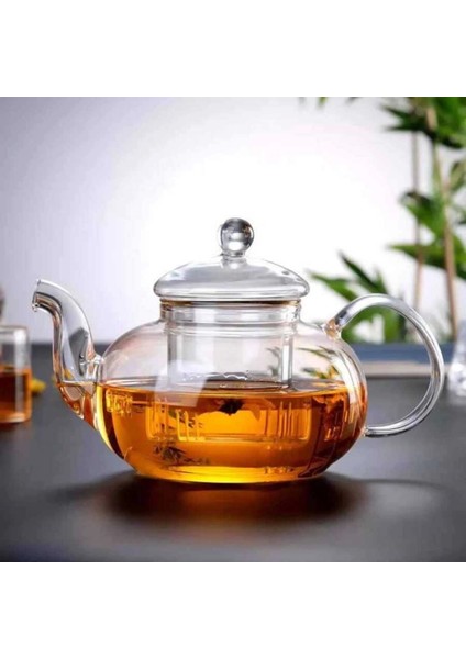 Cam Süzgeçli Demlik 600 ml CD-600C