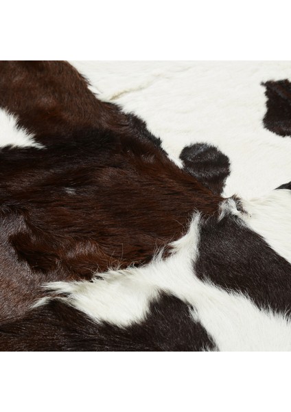 Kahverengi Dana Derisi Patchwork Halı