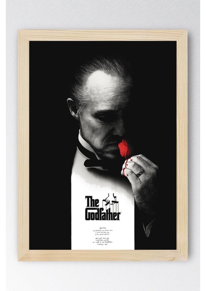 The Godfather Çerçeveli Tablo - Baba Film Posteri Tablo