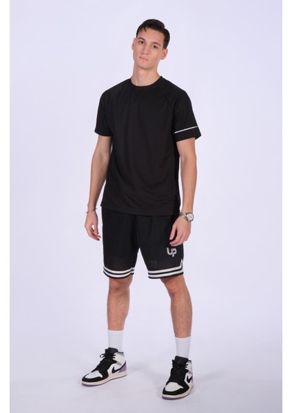 M Logo Basketball Short