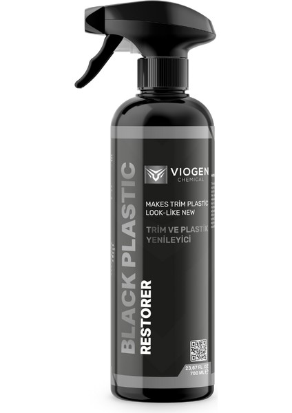 Black Plastic Restorer - Trim ve Plastik Yenileyici 700ML