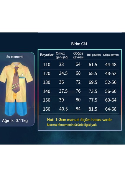 Parti Kısa Kollu Takım Elbise Maske (Yurt Dışından)