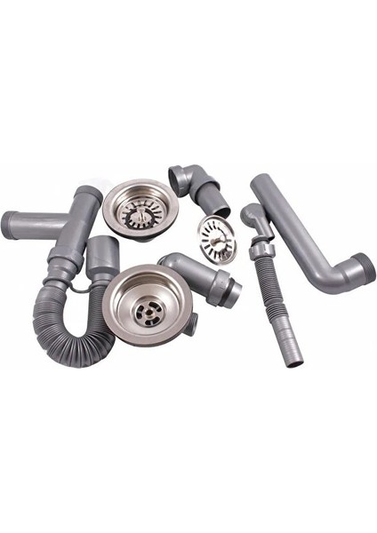 Çöpmatik Çifli Evye Lavabo-Evye Sifonu