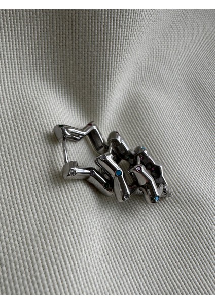 Minik Taşlı 3lü Set Yıldız Küpe fırsatları