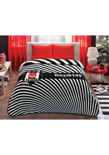 Beşiktaş Stripe Battaniye