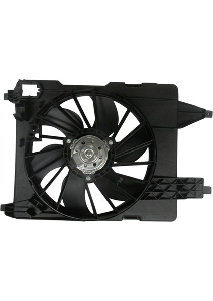 (Yeni Ürün!!!)Renault Megane- 2- 03/09; Radyatör Fan Davlumbazı Komple 1.5/1.9 Dcı/1.6/2.0i(Motorlu)(6 Kanat)(Oris