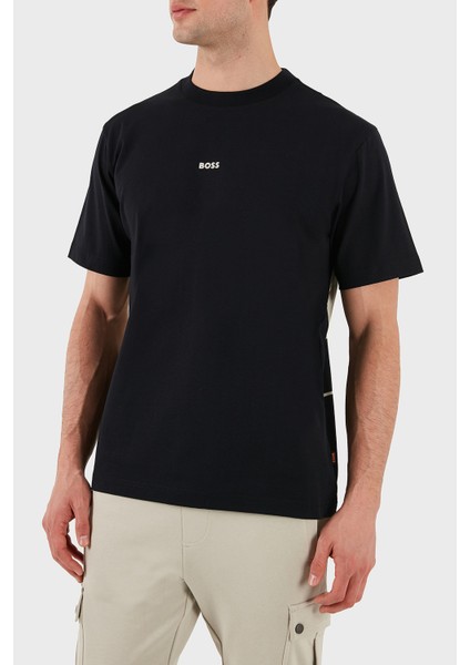 Baskılı % 100 Pamuk Regular Fit Bisiklet Yaka T Shirt Erkek T Shirt 50515981 001 fiyatları