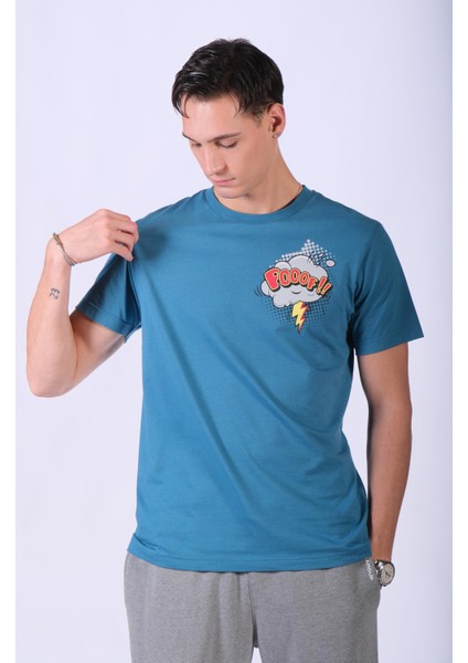 Regular Fit Eğlenceli Baskılı T-shirt fırsatları