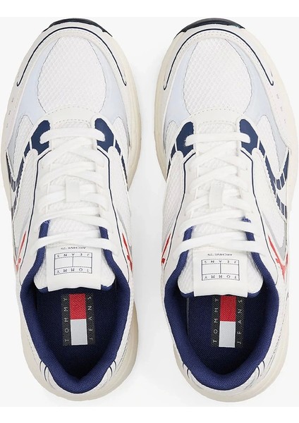 Erkek Kalın Taban Çok Renkli Sneaker