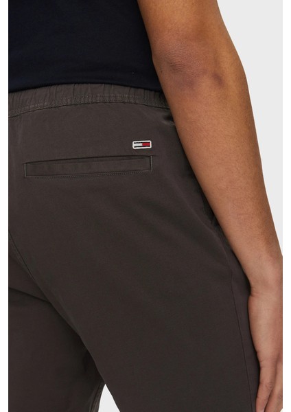 Streç Pamuklu Slim Fit Normal Bel Lastikli Paça Jogger Pantolon Erkek Pantolon DM0DM20283 Pt2