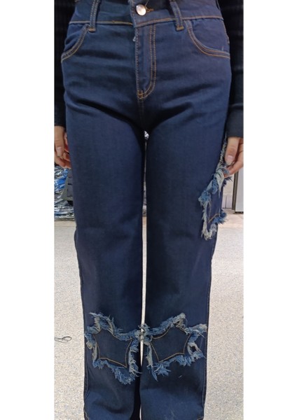 Kot Pantolon Yetişkin Kız Likralı