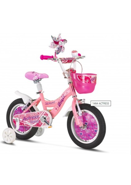 14J Ümit Actress Kız Çocuk Bisikleti - Pembe