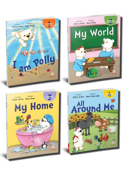 I Am Polly - My World - My Home - All Around Me - Learning Set 4 Kitap