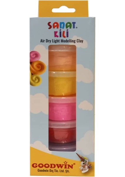 Sanat Kili 20 gr x 6 Renk Set